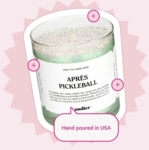 ❤️BUY 5 GET 3 FREE APRÈS PICKLEBALL CANDLE BY CANDIER Clubhouse Cocktail - Picture 4 of 13